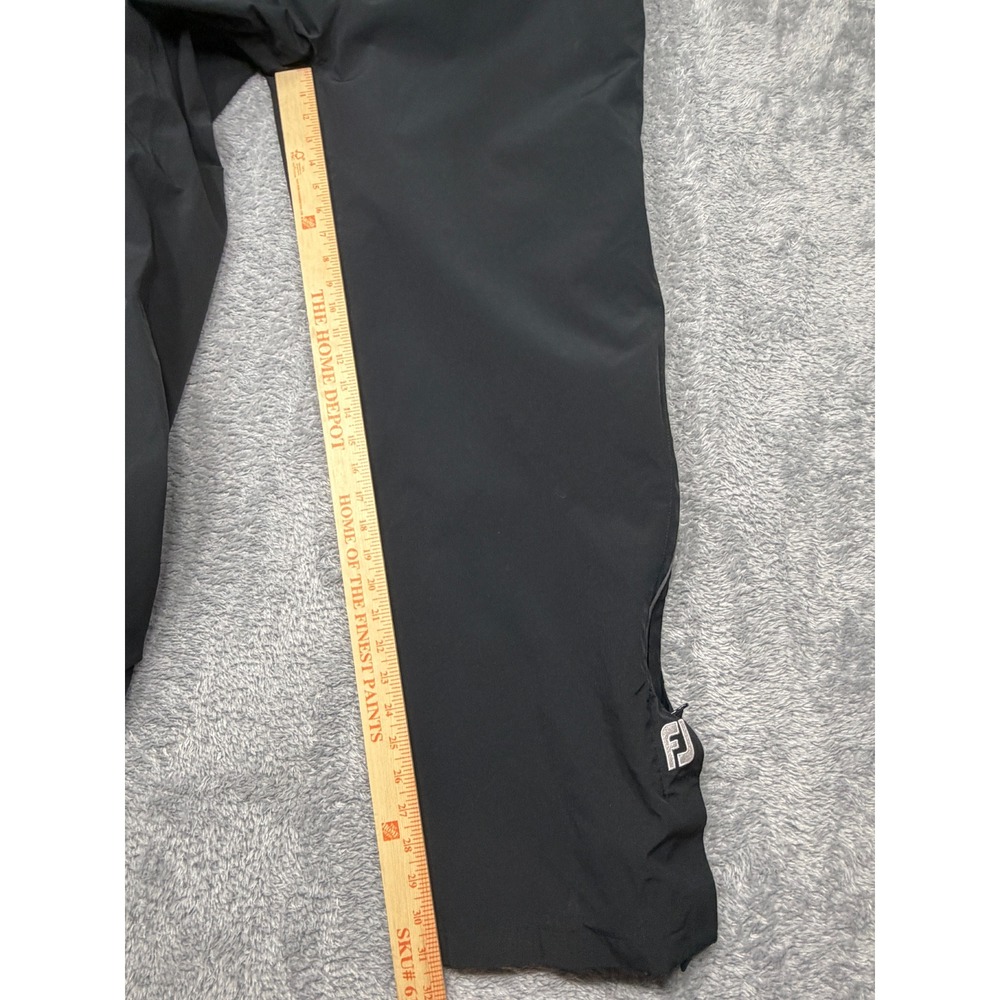 Footjoy FJ DryJoys Tour Collection Pants Mens XL Black Golf Outdoors Rain Lined - Picture 8 of 10
